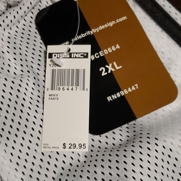 Men's Double Layered Mesh Shorts Big & Tall - Picture 7 of 7